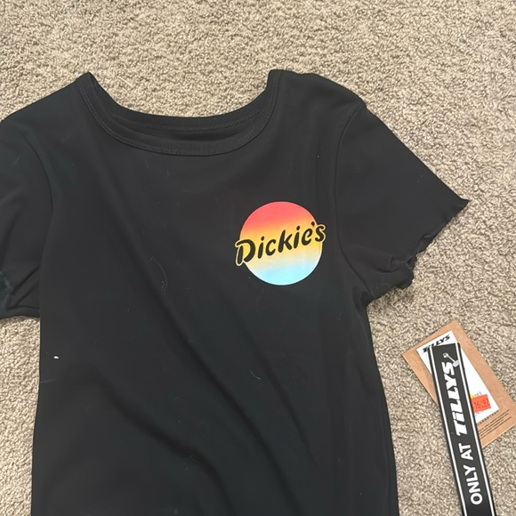 black baby tee , dickies - Picture 1 of 1